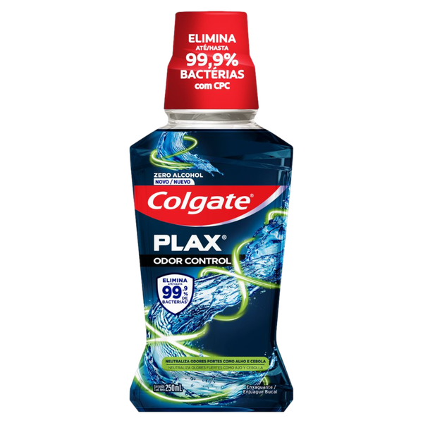 ENXAGUANTE BUCAL COLGATE PLAX ODOR CONTROL 250ML
