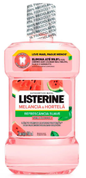 ENXAGUANTE BUCAL LISTERINE 500ML MELANCIA