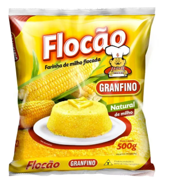 FARINHA MILHO GRANFINO 500 G FLOCAO