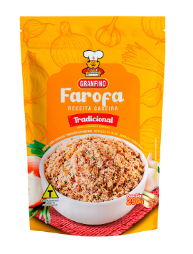 FAROFA PRONTA GRANFINO 250G TRADICIONAL