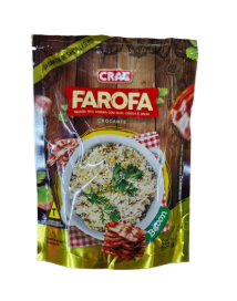 FAROFA TIPO CASEIRA CRAC BACON 250G