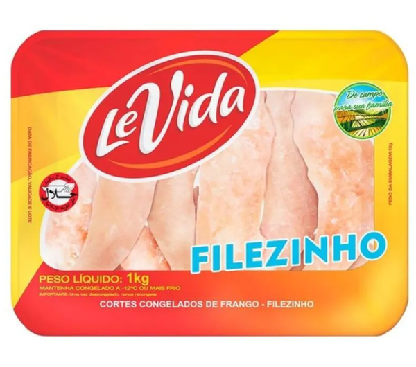 FILEZINHO DE FRANGO LE VIDA BANDEJA 1KG