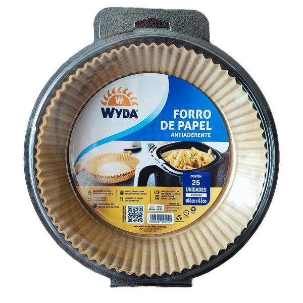 FORMA DESCARTAVEL WYDA PARA AIR FRYER 16CM