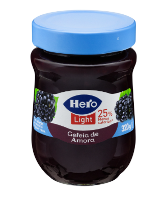 GELEIA HERO LIGHT AMORA 320G