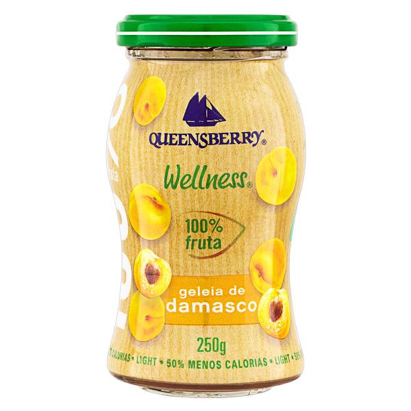GELEIA QUEENSBERRY 100P/C FRUT 250G DAMASCO