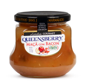GELEIA QUEENSBERRY GOURMET 310G MACA/BACON