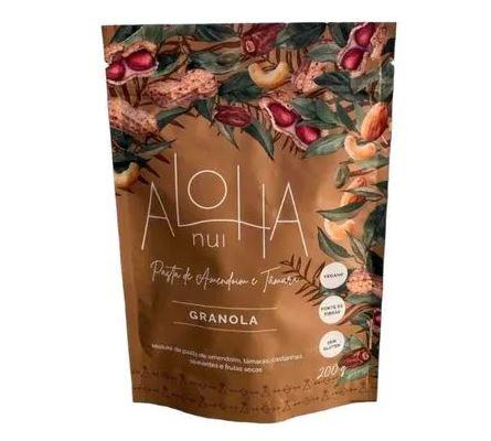 GRANOLA ALOHA PASTA DE AMENDOIM E TAMARA 200G