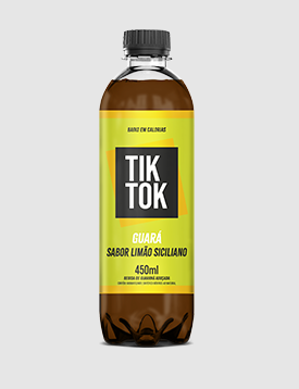 GUARANA TIK TOK 450ML COM LIMÃO