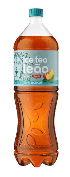 ICE TEA LEÃO PESSEGO ZERO PET 1,5L