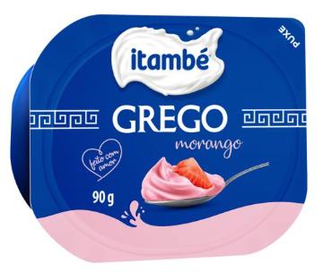 IOGURTE ITAMBE GREGO FRUTAS MORANGO 90G