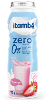 IOGURTE LIQ ITAMBE FIT ZERO 170 G MORANGO
