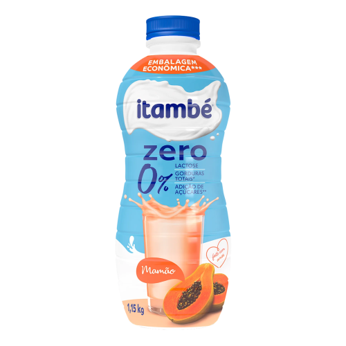 IOGURTE LIQ.ITAMBE MAMÃO ZERO 1150G
