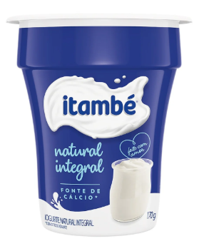 IOGURTE NATURAL ITAMBE 170 G INTEGRAL