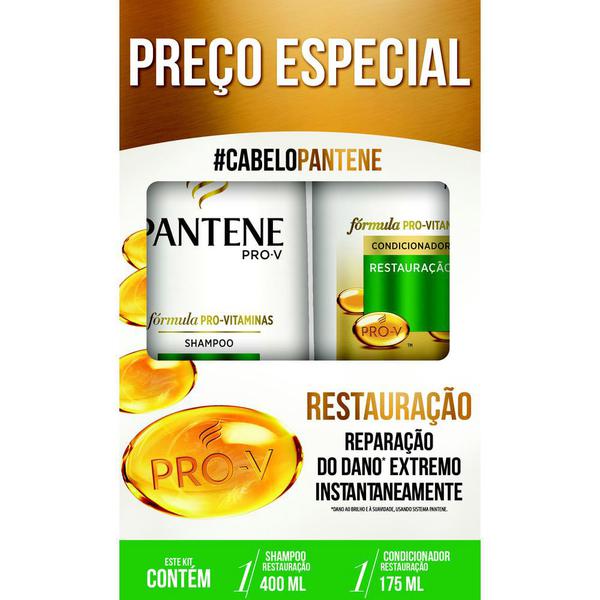 KIT SH400ML+COND.175ML PANTENE 2 UN SH.PANTENE 400M