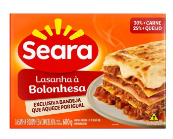 LASANHA BOLONHESA SEARA 600G
