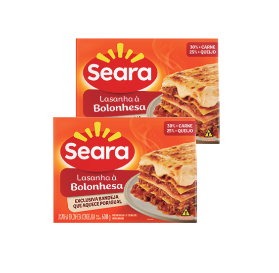 LASANHA BOLONHESA SEARA 600G