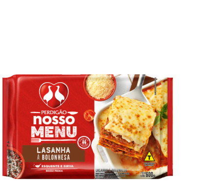 LASANHA PERDIGÃO BOLONHESA 600G