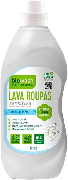 LAVA ROUPAS LIQUIDO BIO WASH SENSITIVE 1L