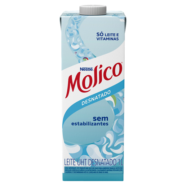 LEITE LV MOLICO DESNATADO 1L S/ESTABILIZANTE