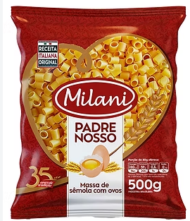 MAC.MILANI C/OVOS 500G PADRE NOSSO