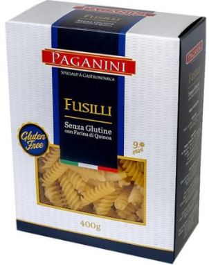 MAC.PAGANINI 400G FUSILLI S/GLUTEN