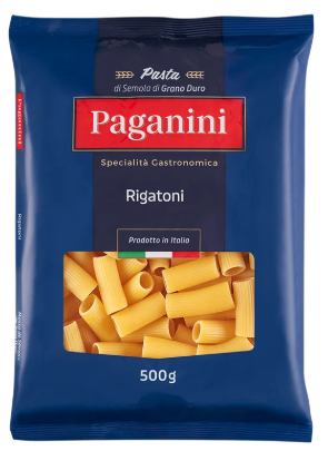 MAC.PAGANINI 500 G RIGATONI