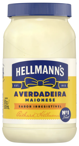 MAIONESE HELLMANNS TRADICIONAL 500G