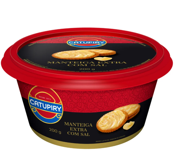 MANTEIGA CATUPIRY EXTRA POTE 200 G COM SAL