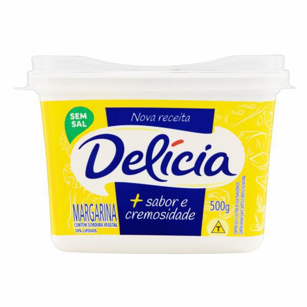 MARGARINA DELICIA CREME LEITE SEM SAL 500G