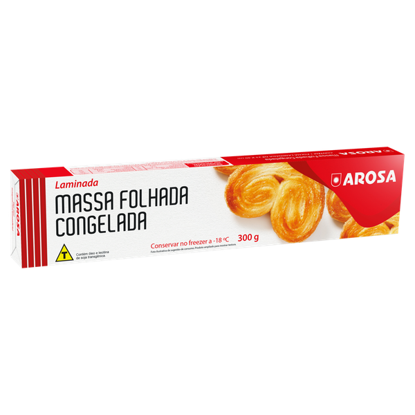 MASSA FOLHADA AROSA LAMINADA 300G