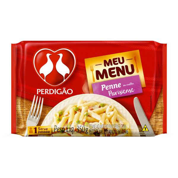 MEU MENU PERDIGAO PENNE AO MOLHO PARISIENSE 350G