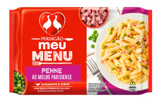 MEU MENU PERDIGAO PENNE AO MOLHO PARISIENSE 350G
