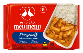 MEU MENU PERDIGAO STROGONOFF DE FRANGO 300G