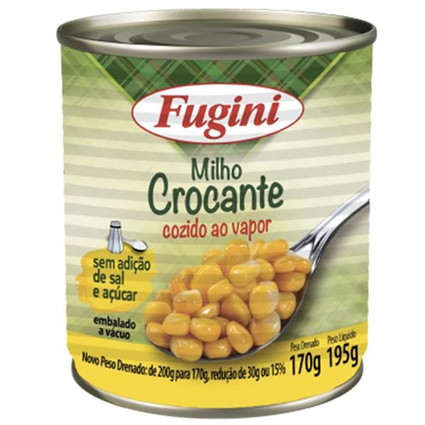 MILHO VERDE EM CONSERVA FUGINI LATA 170G