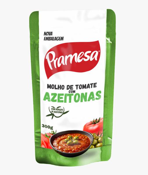 MOLHO TOM PRAMESA SACHET 300G AZEITONA