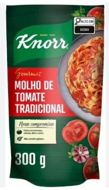 MOLHO TOMATE KNORR TRADICIONAL 300G
