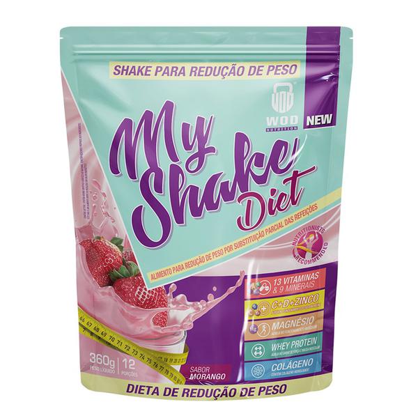 MY SHAKE WOD NUTRITION DIET 360G MORANGO