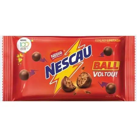 NESCAU BALL CHOCOLATE 75G .