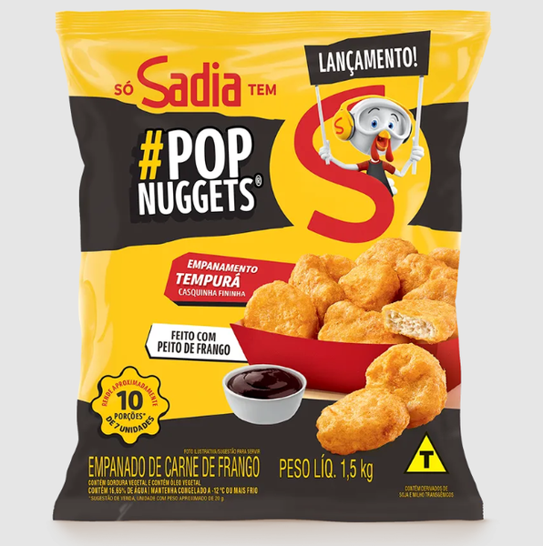 NUGGETS SADIA POP 1,5KG