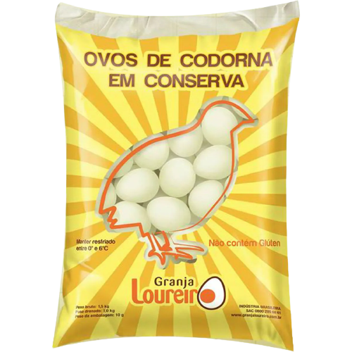 OVO DE CODORNA EM CONSERVA BL 700G