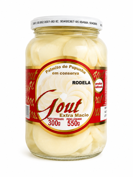 PALMITO GOUT FATIADO 300G