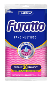 PANO LIMPPANO FURATTO 5UN ROSA