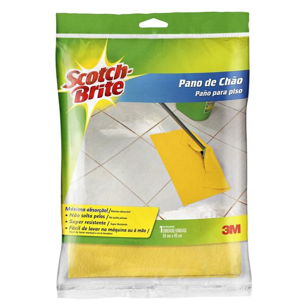 PANO SCOTH BRITE CHÃO AMARELO