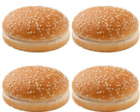 PAO HAMBURGUER REAL GERG.200G 4UN