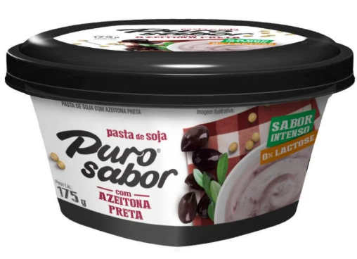 PASTA DE SOJA PURO SABOR 175G AZEITONA PRETA