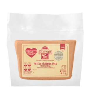 PATÊ DE FIGADO PATO C. DA FAZENDA 130G