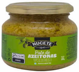 PATE DE AZEITONA NUCETE VERDE 190G
