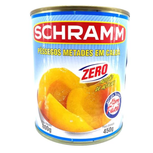 PESSEGO CALDA SCHARAMM 450G ZERO