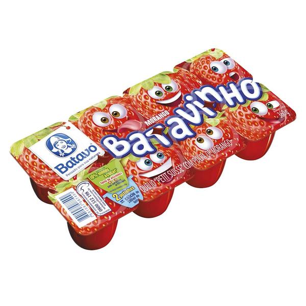 PETIT SUISSE BATAVINHO 320G MORANGO