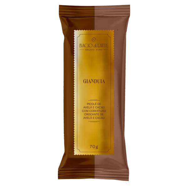 PICOLÉ BACIO DI LATTE GIANDUIA C/COBERTURA 70 G
